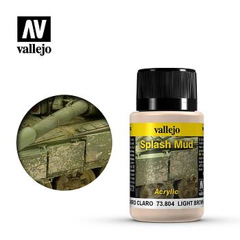 Везеринг для моделизма эффект брызги светло-коричневой грязи, 40 мл, Vallejo