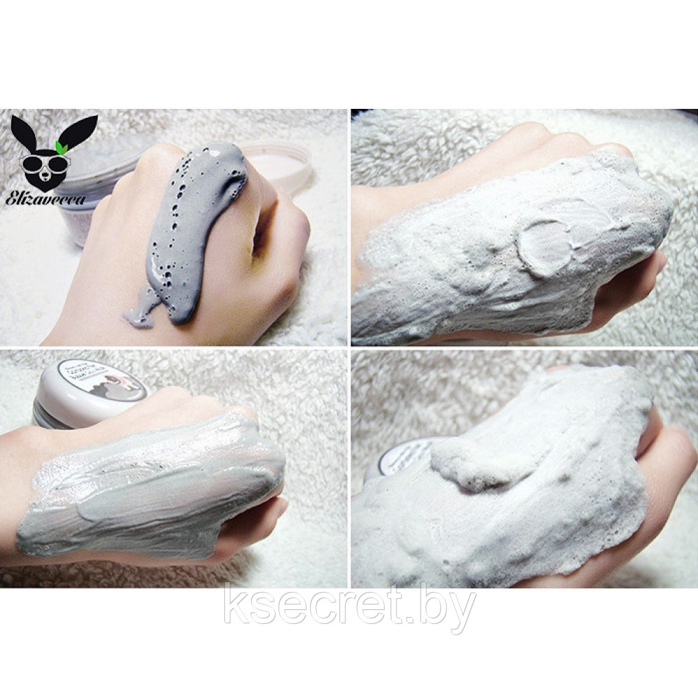 Elizavecca Маска для лица ОЧИЩАЮЩАЯ/ПУЗЫРЬКОВАЯ Сarbonate Bubble Clay Mask, 100 мл - фото 6 - id-p153819147