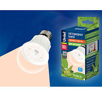 Лампа светодиодная для растений Uniel LED-A60-10W/SPFR/E27/CL PLP01WH