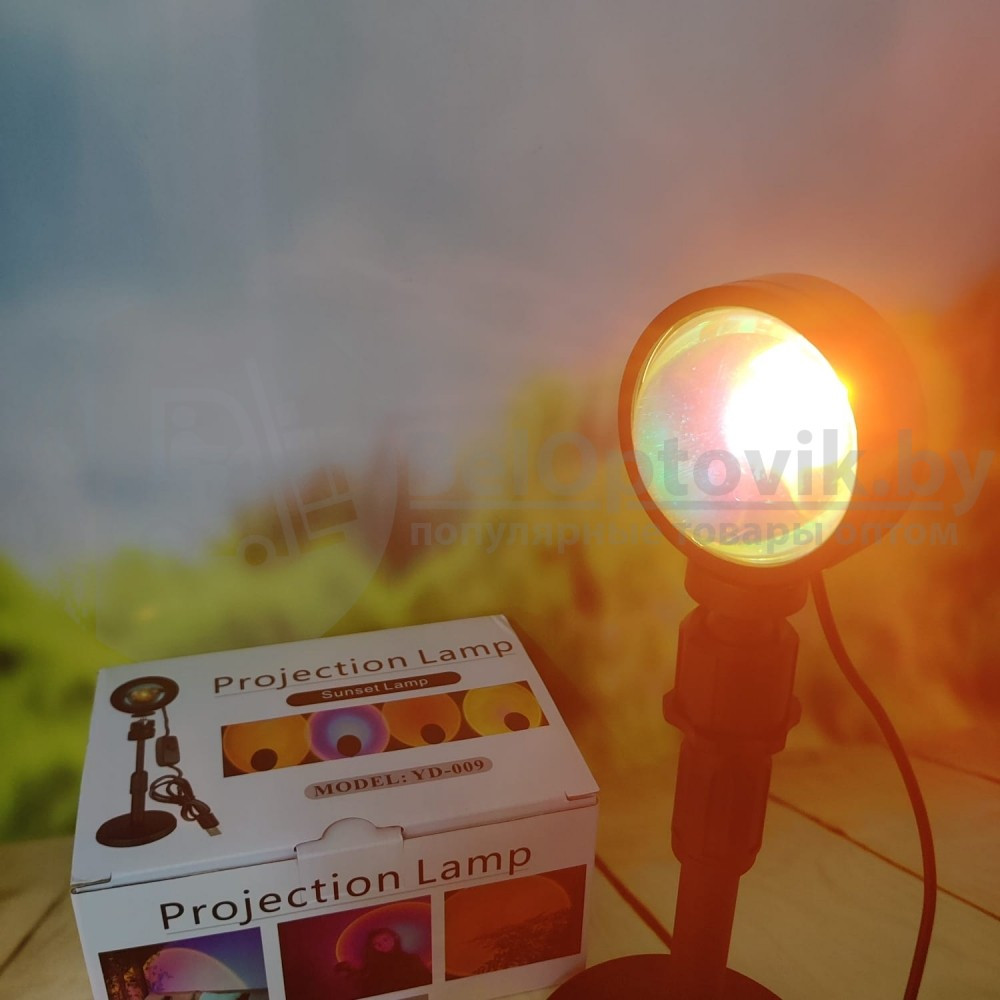 Цветной светильник-проектор Projection Lamp YD-009 (4 режима) - фото 3 - id-p153822655