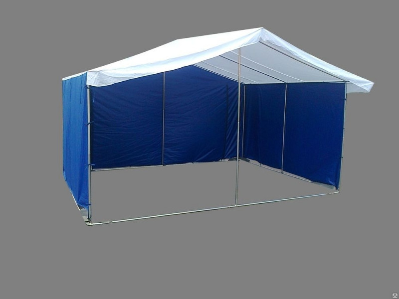 Палатка торговая размер 4х3 и 3х4 П (труба 25мм) oxford 240D - фото 1 - id-p84791349