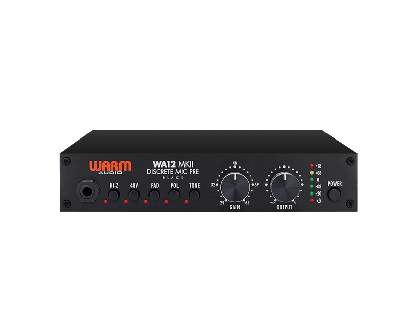 Предусилитель для микрофонов Warm Audio WA12 MKII Black