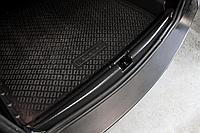 Накладка на порожек багажника (2 мм.) Renault Duster 2010- (АБС пластик)