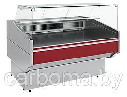 Витрина холодильная Carboma ATRIUM 2 GC120 SV 1,25-1 3004 (-5...+5)