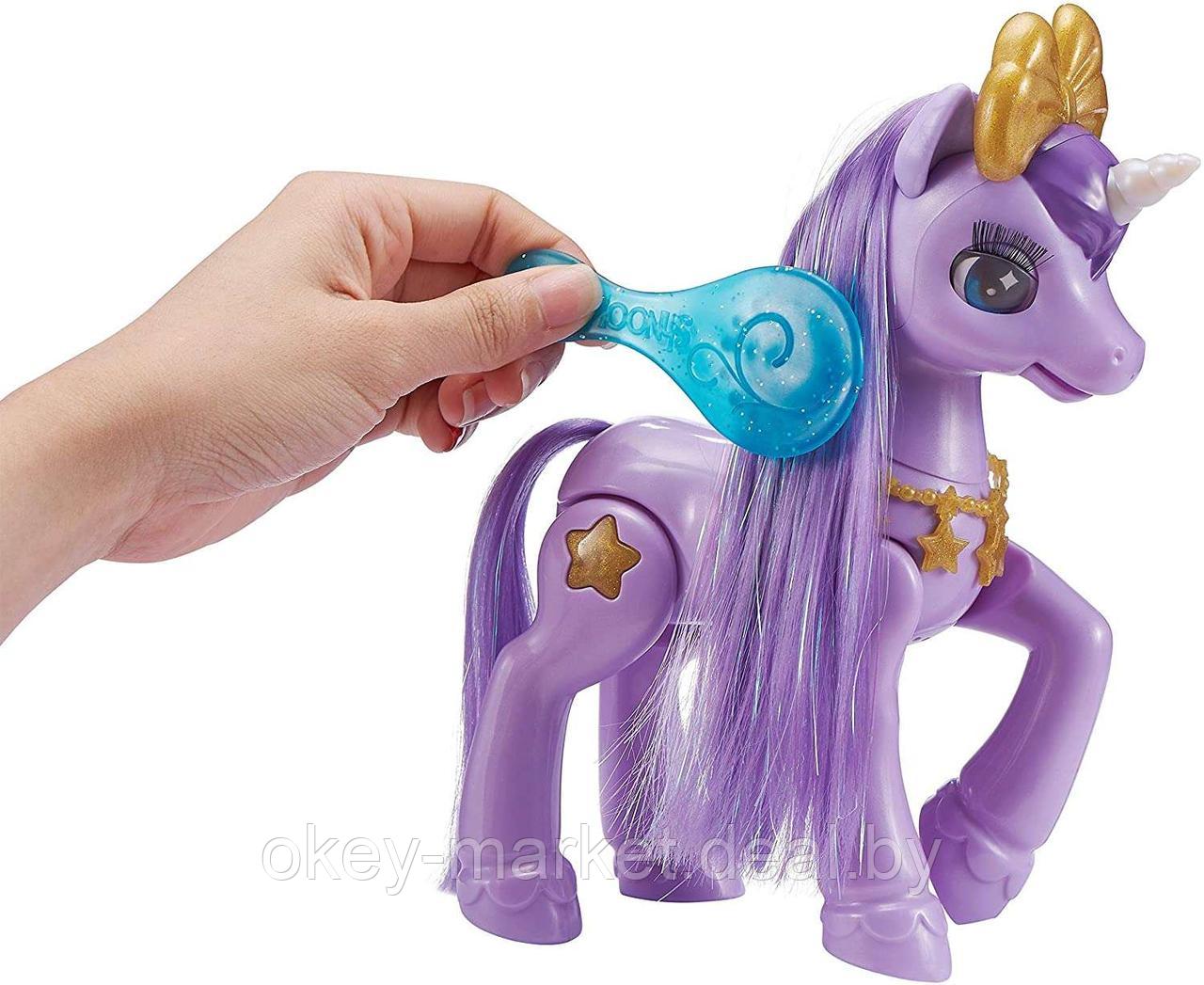 Интерактивная игрушка Pets Alive My Magical Unicorn фиолетовый - фото 4 - id-p153835938