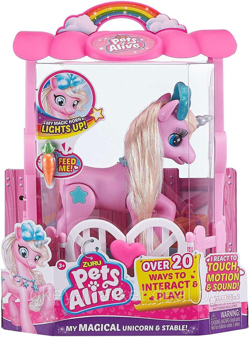 Интерактивная игрушка Pets Alive My Magical Unicorn розовый - фото 1 - id-p153836181
