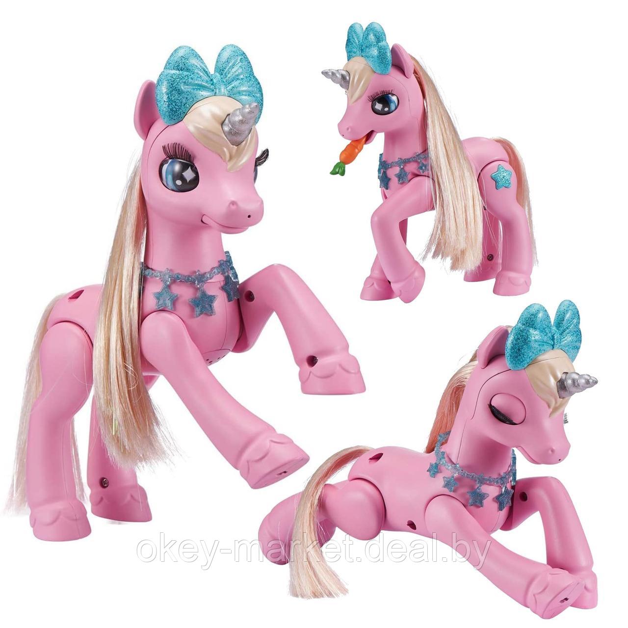 Интерактивная игрушка Pets Alive My Magical Unicorn розовый - фото 2 - id-p153836181