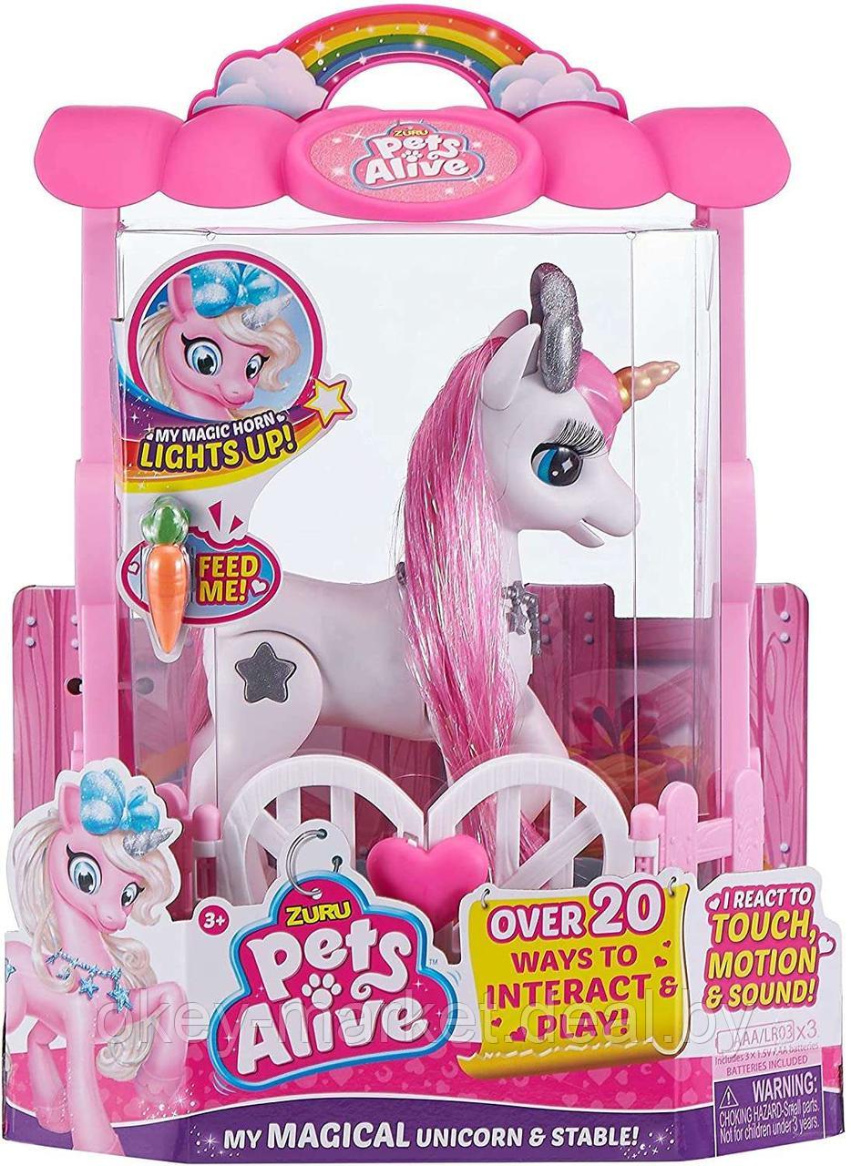 Интерактивная игрушка Pets Alive My Magical Unicorn белый - фото 1 - id-p153836261