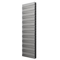 Биметаллический радиатор Royal Thermo Pianoforte Tower 500 Silver Satin, серебристый (18 секций)