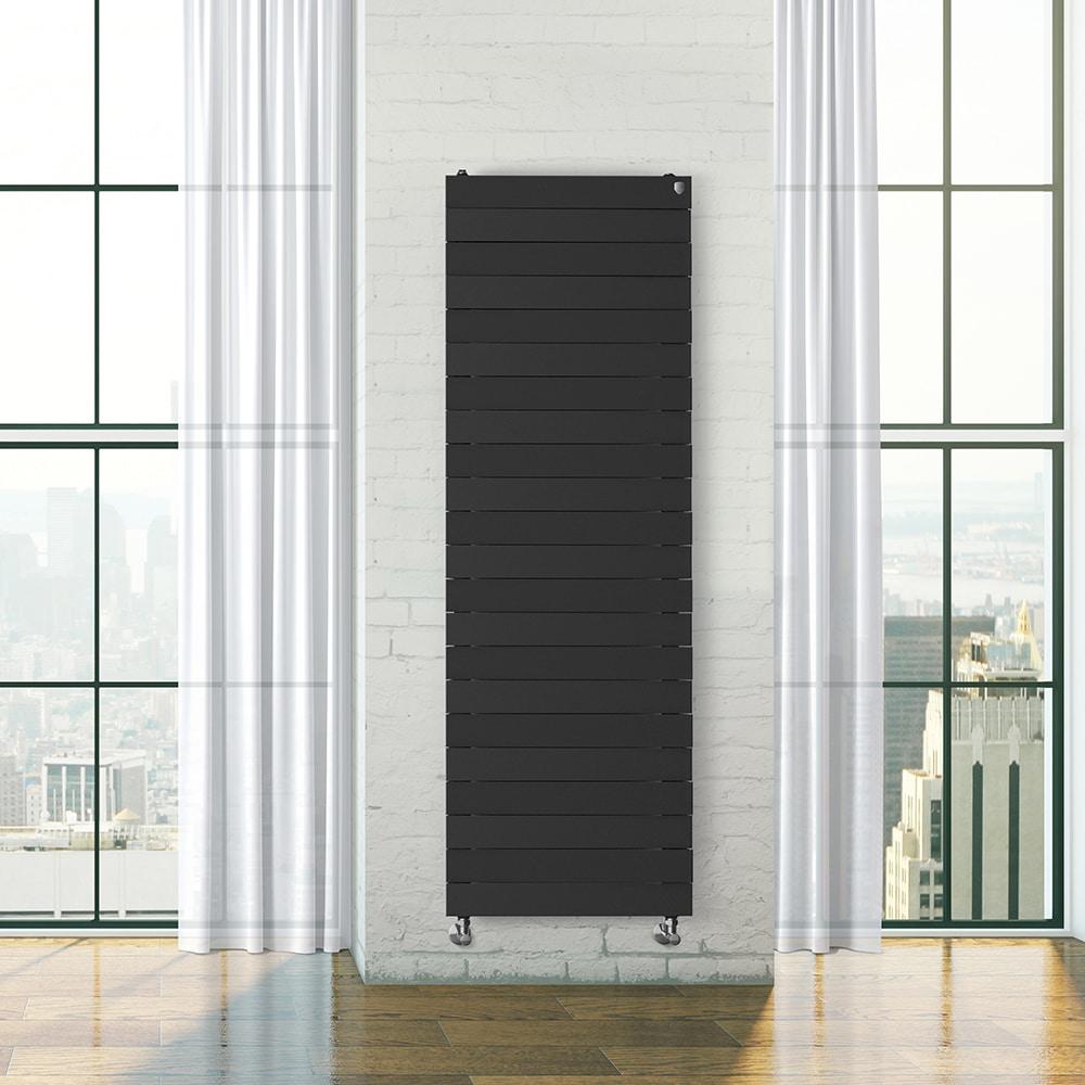 Биметаллический радиатор Royal Thermo Pianoforte Tower 500 Noir Sable, черный (18 секций) - фото 2 - id-p153837084