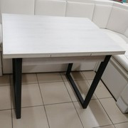 Стол раскладной Алан М102 в стиле лофт (ДСП сосна Пасадена) - фото 2 - id-p153837742