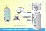 Ингалятор (небулайзер) ультразвуковой с MESH (МЕШ) технологией AND UN-233, фото 7