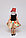 Детский карнавальный костюм для девочки Баба Яга Пуговка 1068 к-20, фото 2