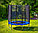 Батут Funfit (фанфит) 183 см с защитной сеткой без лестницы, фото 2