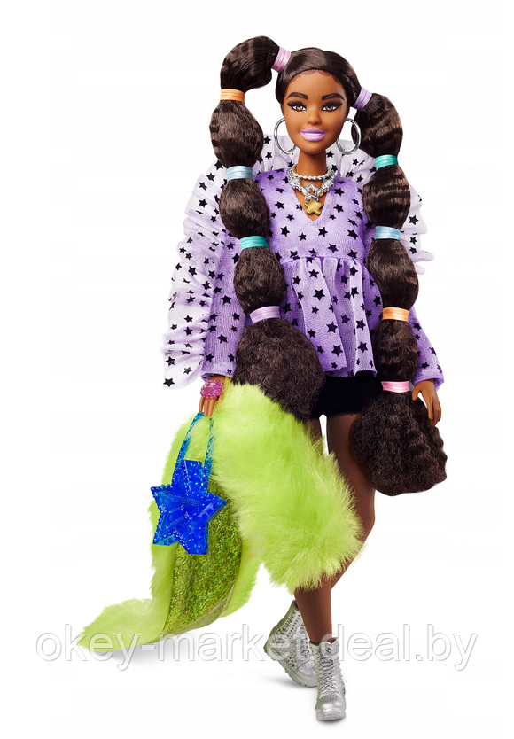 Кукла Barbie Экстра c косичками GXF10 - фото 3 - id-p153876154