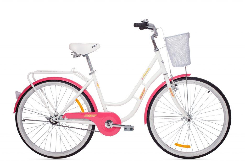 Велосипед AIST AVENUE 26 бело-розовый - фото 1 - id-p153876255