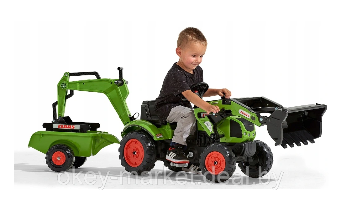 Детский педальный трактор Falk Class 2040N - фото 8 - id-p65460771