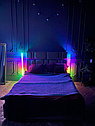 Светодиодный напольный LED светильник RGB торшер 100 см (угловой торшер), фото 4