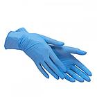 Перчатки нитриловые голубые Benovy одноразовые размер XS S M L (100 штук) РАБОТАЕМ БЕЗ НДС!, фото 2