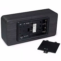 Часы электронные настольные LED Wooden Clock VST-862, фото 2
