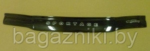 Дефлектор капота Vip tuning Kia Spotage 1994-2004 ; 1998-2008 сборка в Калининграде - фото 1 - id-p153901081