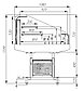 Промо витрина Carboma FUDZI PF11-13 VM 1,25-2 (модуль средний) +2...+4, фото 3