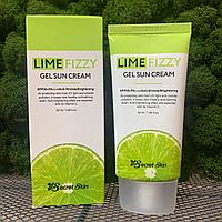 Солнцезащитный крем Secret Skin Lime Fizzy Gel Sun Cream SPF50+ PA+++, 50мл