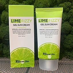 Солнцезащитный крем Secret Skin Lime Fizzy Gel Sun Cream SPF50+ PA+++, 50мл