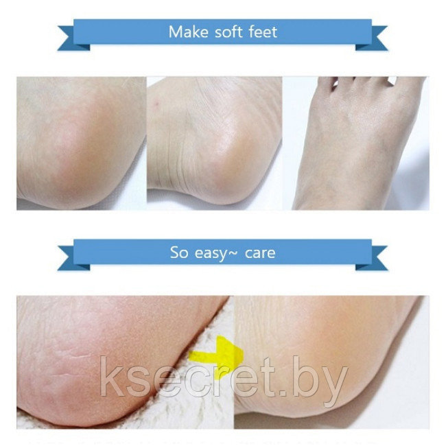 [PETITFEE] Маска-носочки для ног СУХАЯ ЭССЕНЦИЯ Dry Essence Foot Pack - фото 4 - id-p153915464