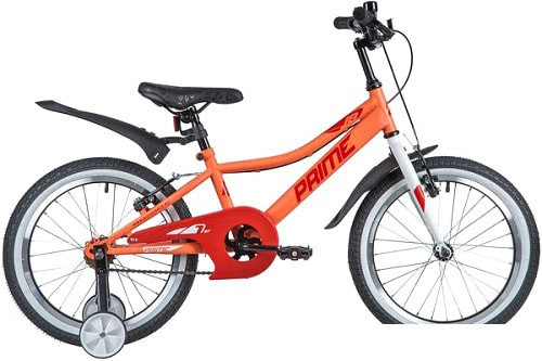 Детский велосипед Novatrack Prime 18 2020 187PRIME1V.CRL20 (оранжевый), фото 2