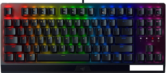 Клавиатура Razer BlackWidow V3 Tenkeyless Green Switch