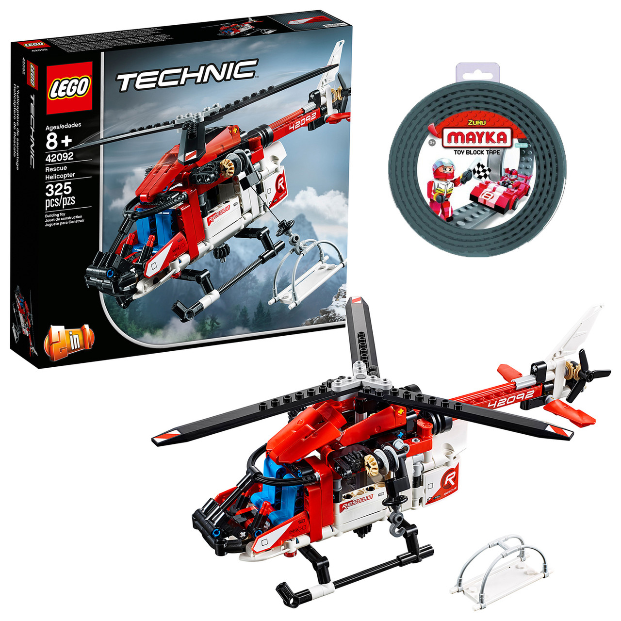 Конструктор Lego Technic Спасательный вертолёт 42092 - фото 3 - id-p153918499