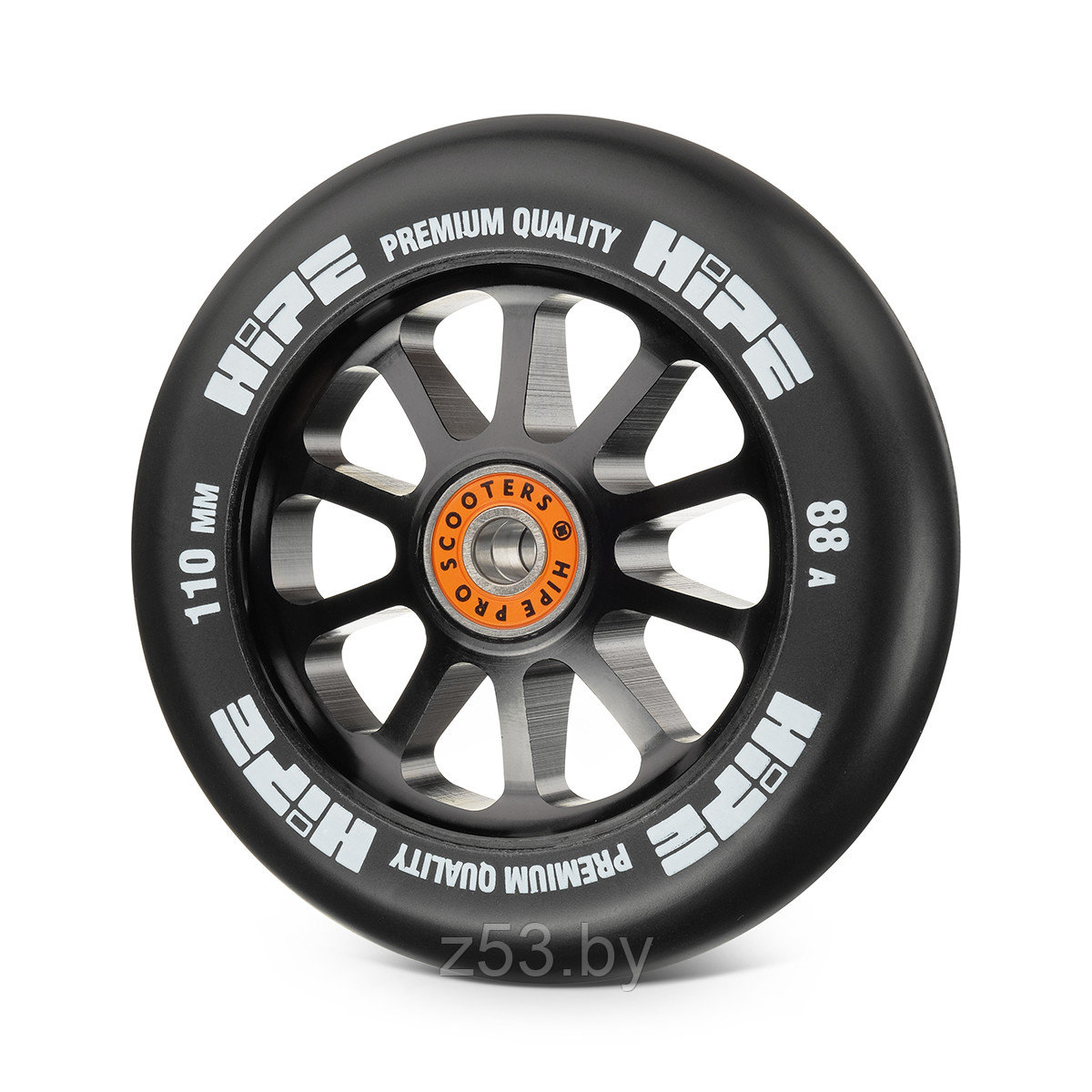 Колесо HIPE 10 spoke 110mm black/black