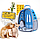 Рюкзак переноска с ПРОЗРАЧНЫМ окном для домашних животных (мелких пород собак, кошек) Розовая, фото 3
