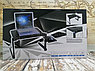 УЦЕНКА Складной cтолик Т9 трансформер для ноутбука Multifunctional Laptop Table  с вентиляцией и подставкой, фото 6