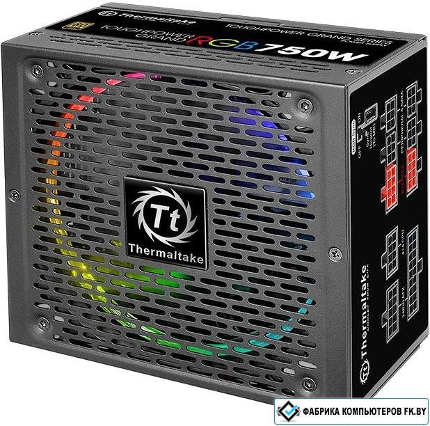 Блок питания Thermaltake Toughpower Grand RGB 750W Gold RGB Sync TPG-750AH3FSGR - фото 1 - id-p153928121