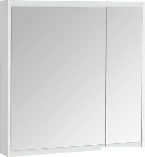 Акватон Шкаф с зеркалом Нортон 80 1A249202NT010 (белый) - фото 1 - id-p153599575