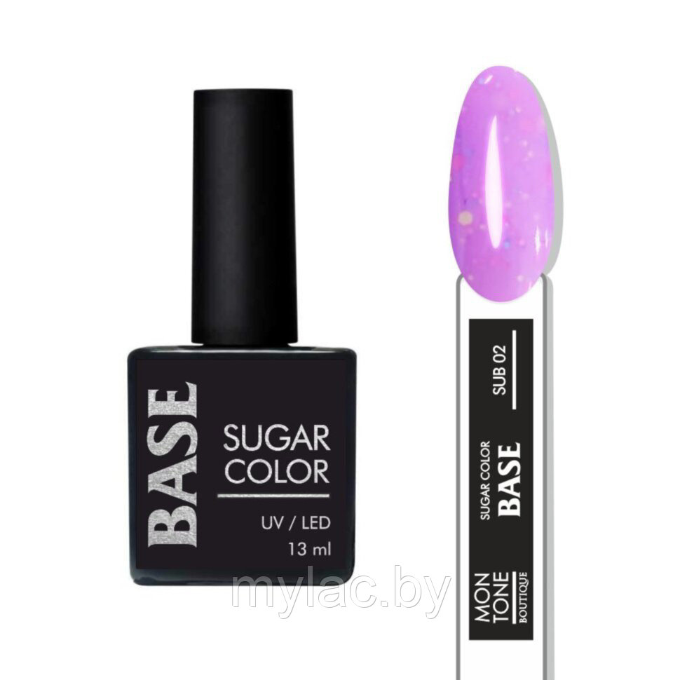 Камуфлирующая база MONTONE BOUTIQUE SUGAR COLOR BASE 02, 13 мл