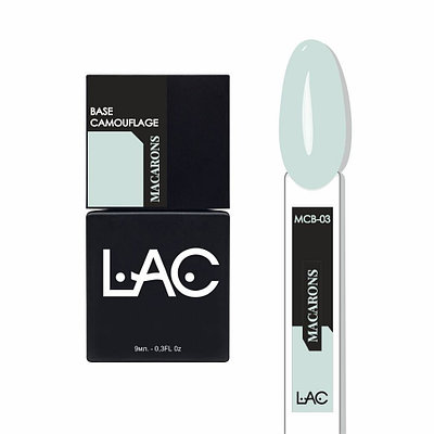 Камуфлирующая база LAC Macarons MCB-03, 9 мл