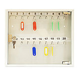 Ключница со стеклянной дверкой, 20 ключей, фото 2