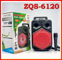 Колонка КАРАОКЕ ZQS-6120 | Портативная | BT SPEAKER