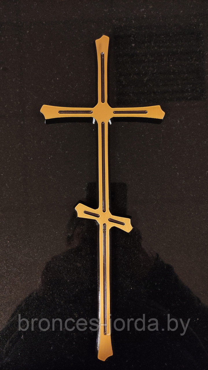 Крест 45 см православный бронзовый Filomat - фото 1 - id-p153967915