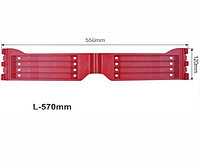 Шарнир пластиковый для сдвижной крыши Versus 242-01065, 650 мм, Suer 670736019