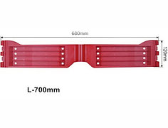 Шарнир пластиковый для сдвижной крыши Versus 242-01070, 700мм, Suer 670736020