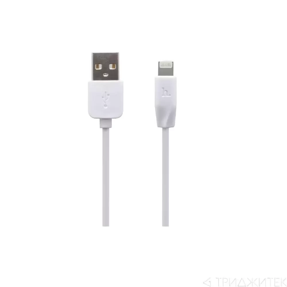 Кабель USB Lightning (iPhone) Hoco X1, белый