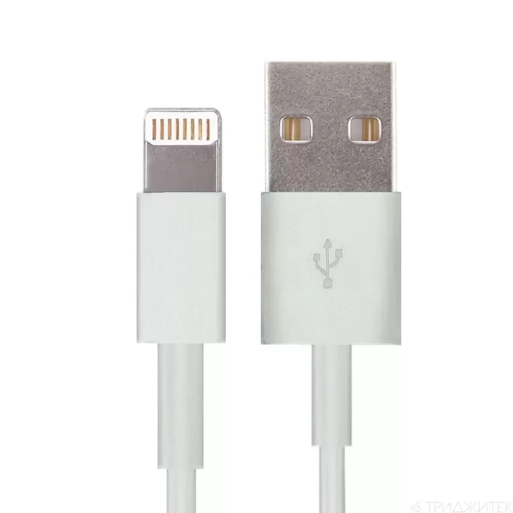 Кабель USB Lightning (iPhone) Pisen AL05 (2.4 A), белый