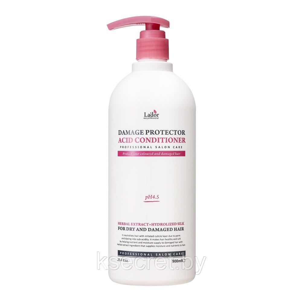 Кондиционер для поврежденных волос LA'DOR DAMAGE PROTECTOR ACID CONDITIONER 900мл - фото 2 - id-p153979923