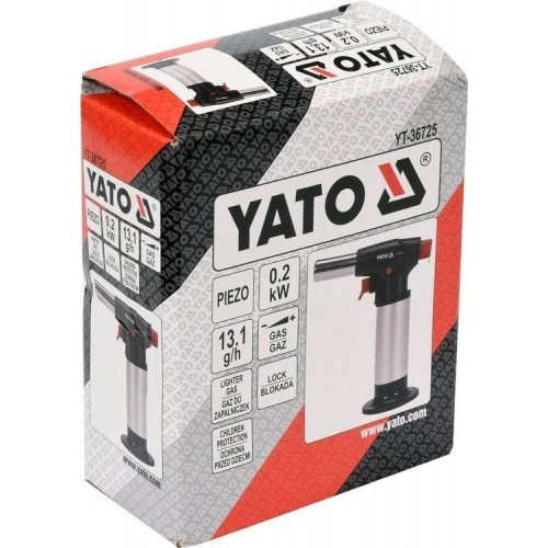 Горелка газовая с пьезоподжигом "Yato" YT-36725 - фото 5 - id-p153980714