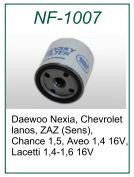 Масляный фильтр NF-1007 для CHEVROLET, OPEL, DAEWOO (аналог MANN W 712/22)