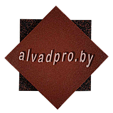 Резиновая плитка ALVADPRO 500*500*30 мм, фото 2